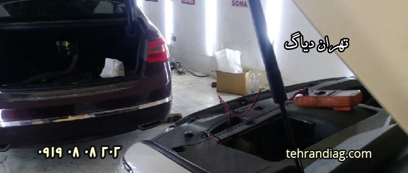 تنظیم موتور مرسدس بنز