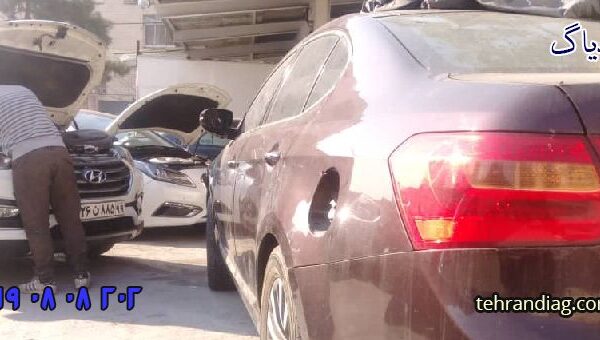 رفع نشتی روغن موتور بنز CLS500